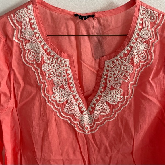 Theory embroidered tunic - Picture 8 of 11